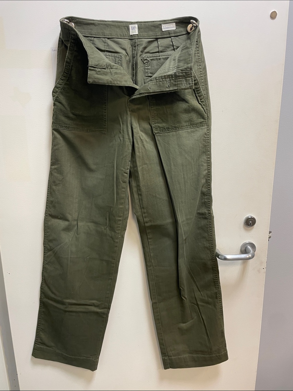 GAP Olive Utility Cargo Pants 8T